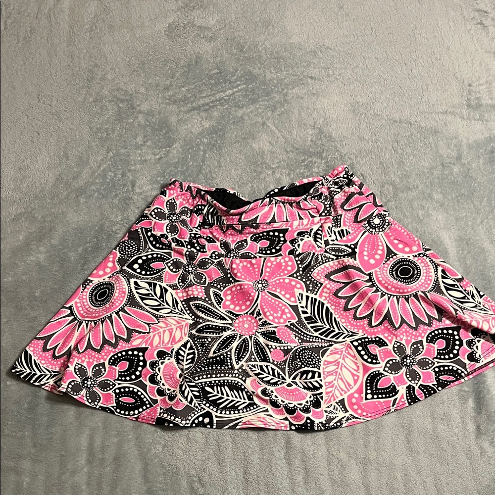 Vibrant Floral Women's Skater Skirt